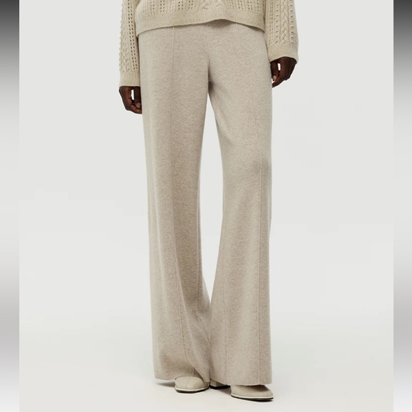 GOELIA Machine Washable Wool Wide Leg Women Pants Size Small - Picture 4 of 10